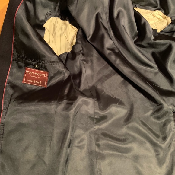 Evan picone sz 40r 100% Cashmere blazer coat - Picture 3 of 8